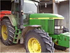 Tracteur John Deere 150 cv pour travail du sol